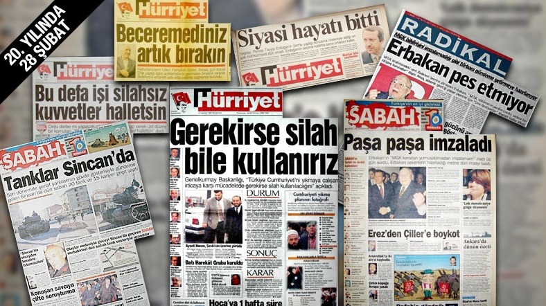You are currently viewing Yakın tarihimizden bugünleri doğuran iki gelişme: 28 Şubat (1997) ve 1 Mart (2003) dönemeçleri…