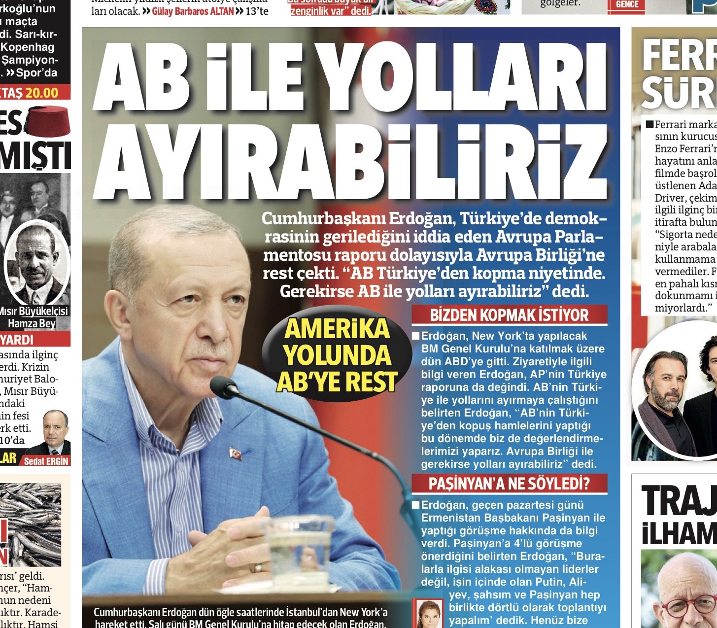 You are currently viewing Avrupa Birliği ile aynı yolun yolcusu muyuz ki, yolumuzu ayırmaktan söz ediliyor?